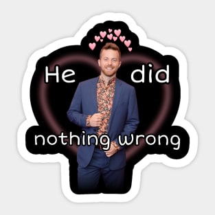 Ned Try Guys Sticker